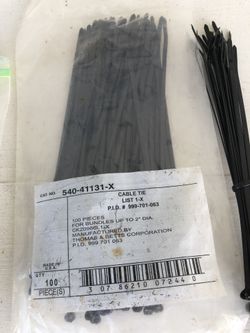 Cable Ties / Ty Wraps Large & Small