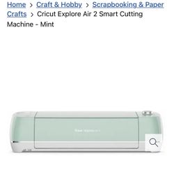 Cricut Explore Air 2 Smart Cutting Machine - Mint