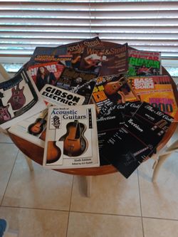 Guitar Magazines And Catalogs 