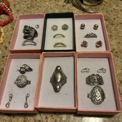 Earring And Ring Sets Perfect For Birthday Or Gift 