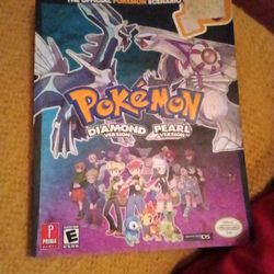 Pokemon Diamond Pearl Vol 1 Official Scenario Guide No Poster Nintendo DS