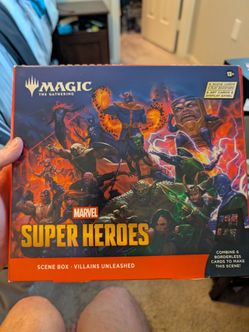 MTG super heros scene box villains unleashed