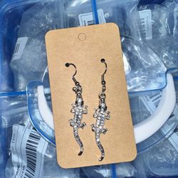 Alligator Earrings