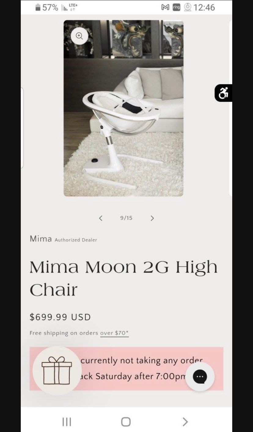 Baby high chair