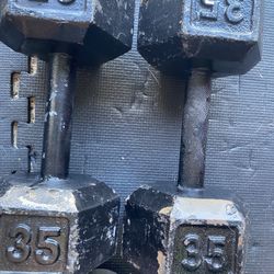 35lb Dumbbells 