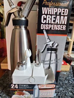 Professional Grade Food siphon With 20 Cartridges