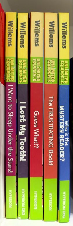 Mo Willems Unlimited Squirrel Books Collection