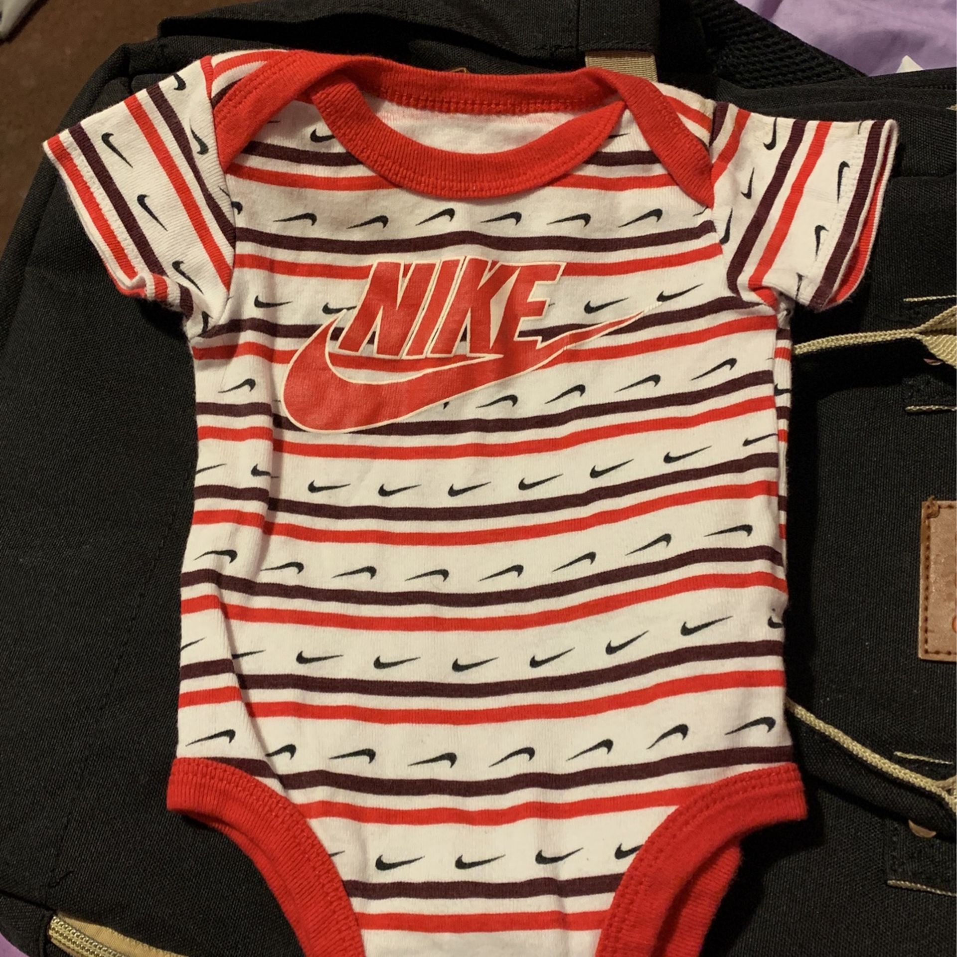 Red Nike Undershirt