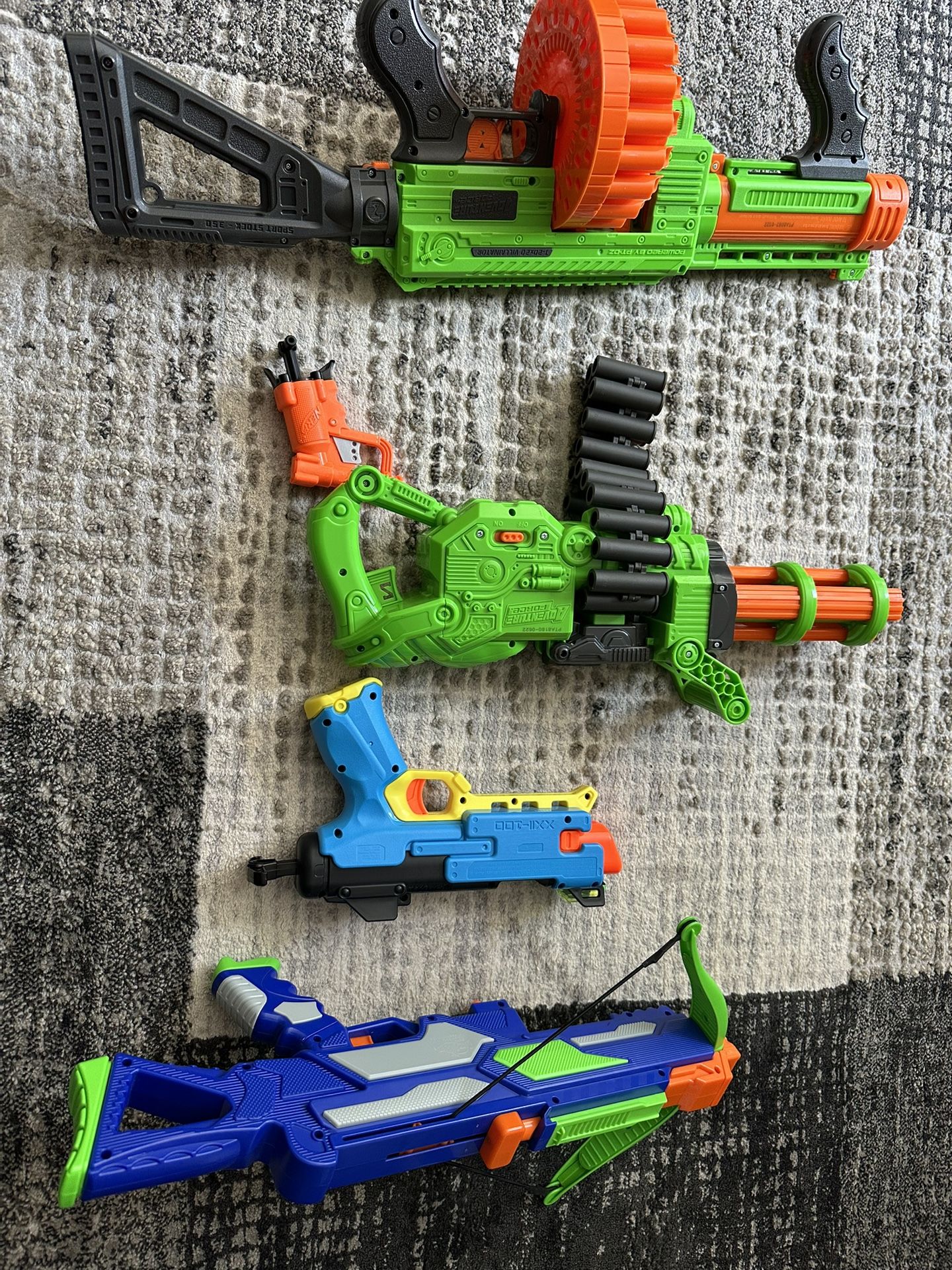 Nerf Guns ,Mags, Attachments
