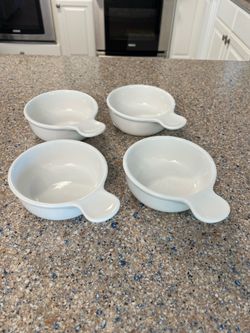 Corning Ware Grab It Bowls with Handle 15 oz P-150 B set of 4 Corningware