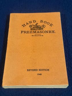 Vintage 1949 Revised Edition of Ronayne's Hand-book of Freemasonry by Edmond Ronayne