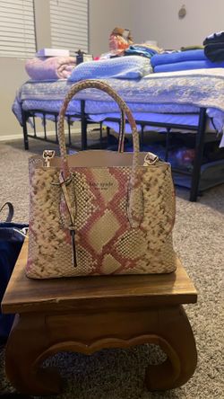 Authentic Kate Spade EVA Snakeskin Satchel 