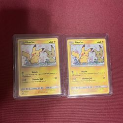 Pokemon Pikachu SM162 Promo with Minikyu