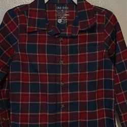 Toddler boy Flannel 