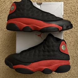 Size 11.5 (Pre owned, replacement box) - Air jordan 13 retro bred 