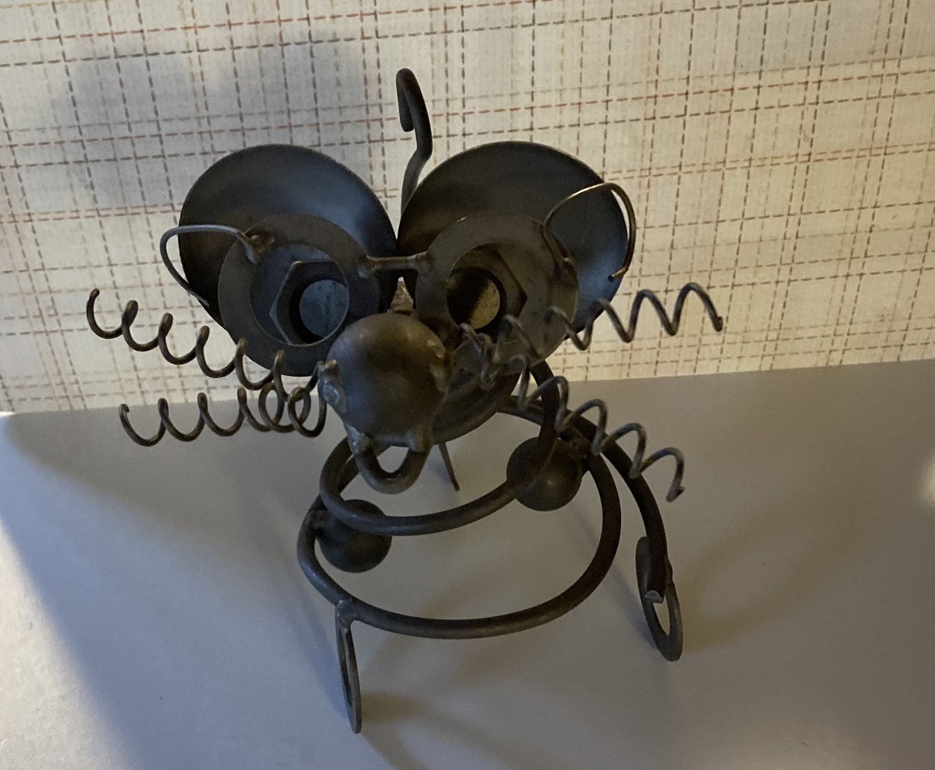 Metal Sculpture Mouse