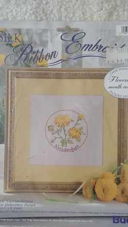 Silk Ribbon Embroidery