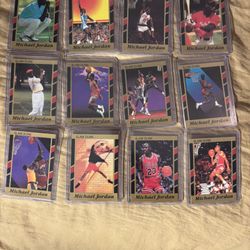 Michael Jordan best of the best slam dunk card set