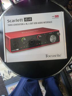 Focusrite 4i4 Audio Interface