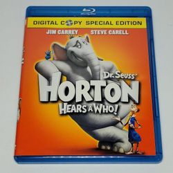 Dr. Seuss Horton Hears a Who blu-ray Jim Carrey  Steve Carell  Jimmy Hayward