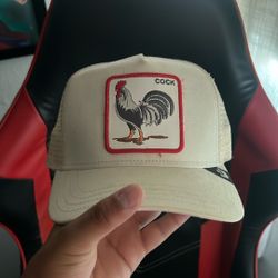 White Animal Hat 