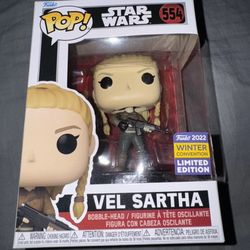 Funko Pop! Vinyl: Star Wars #554 - Vel Sartha  (2022 Winter Exclusive)