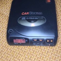 Sony Discman CD Player D180K Power Adaptor Included!