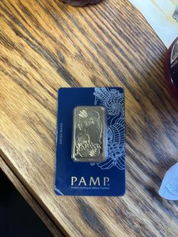 1 Oz Gold Pamp Bar Suise Ounce