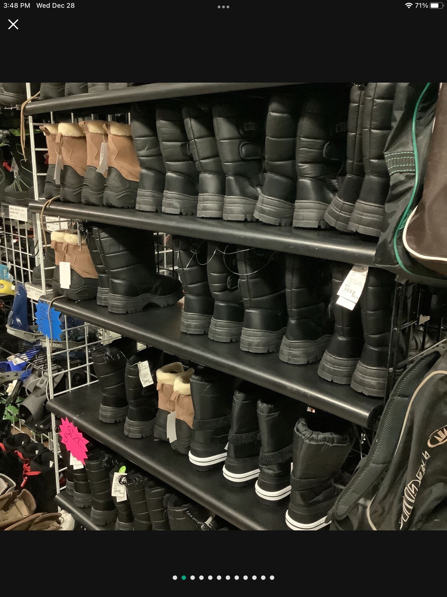 New WFS Men’s Snow Jogger Boots Size 9 SKU 556795 for Sale in Phoenix, AZ OfferUp