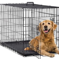36" Foldable Dog Crate With 
