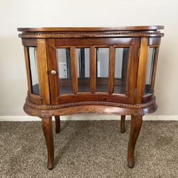 Antique Kidney Display Table