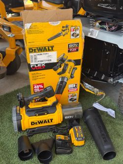 DEWALT
FLEXVOLT 60V MAX 160 MPH 760 CFM Brushless Cordless Battery Powered Blower Kit w/ (1) FLEXVOLT 6 Ah Battery and Charger