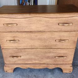 Old Dresser With Mirror 
