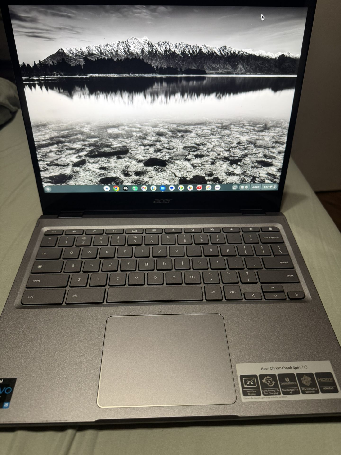 Acer chromebook spin Cp713