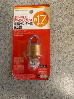 Lock with key