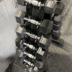 Dumbbell Set With Rack 