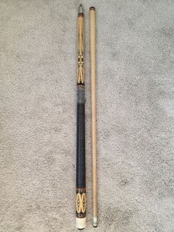 Vintage 2004 Players Pool Cue 2-Piece 58" Maple w/ Pro Series Hard Case