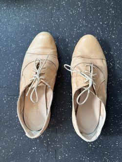 Garnet Hill Leather Size 7.5 Oxford Shoes