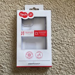 iPhone 14 Plus Tech 21 Clear Case