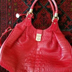 Red Brahmin Shoulder bag/Purse