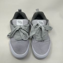 Vans Knu Skool Metallic Silver Shoes VN0009QCX1K Men’s 7 Women’s 8.5 New Unisex