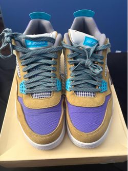 Nike Air Jordan 4 Retro SP Desert Moss Turquoise Blue