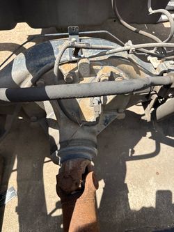 2015 Ford 550 rear end.