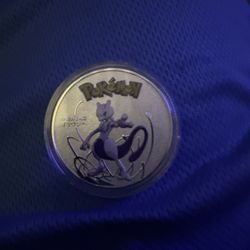 POKEMON METAL COIN CARD CCMS CARD MEDAL PIECE GO SP MEWTWO NEW MINT 