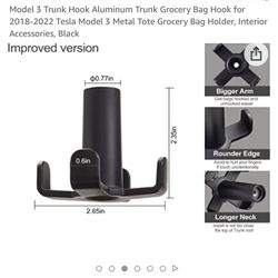 Tesla Model 3 Trunk Storage Hook