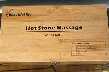 Hot massage stones