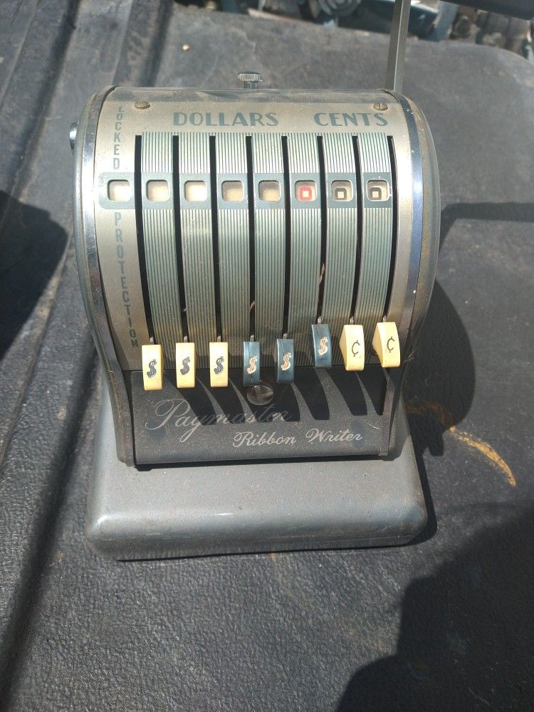 Vintage Ribbon Printer