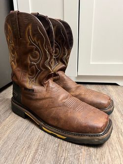 Justin work boots 11