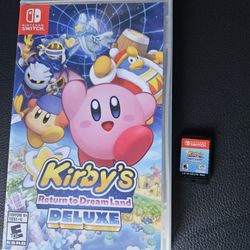 Kirby's Return To Dreamland Deluxe Nintendo Switch