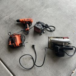 Black And Decker And Skills Power Tools